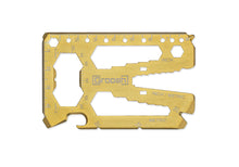 Laden Sie das Bild in den Galerie-Viewer, Toolcard Gold Vorderansicht